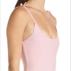 Ted Baker Pink One Piece Swimwear with Scoop Neckline